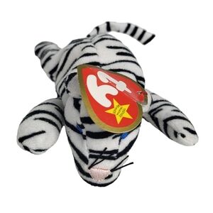 Ty Beanie Babies Blizzard White Tiger